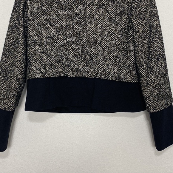 Classiques Entier Wool Blend Cambon Tweed Womens Ponte Hem Jacket Blazer Size M - Picture 11 of 13